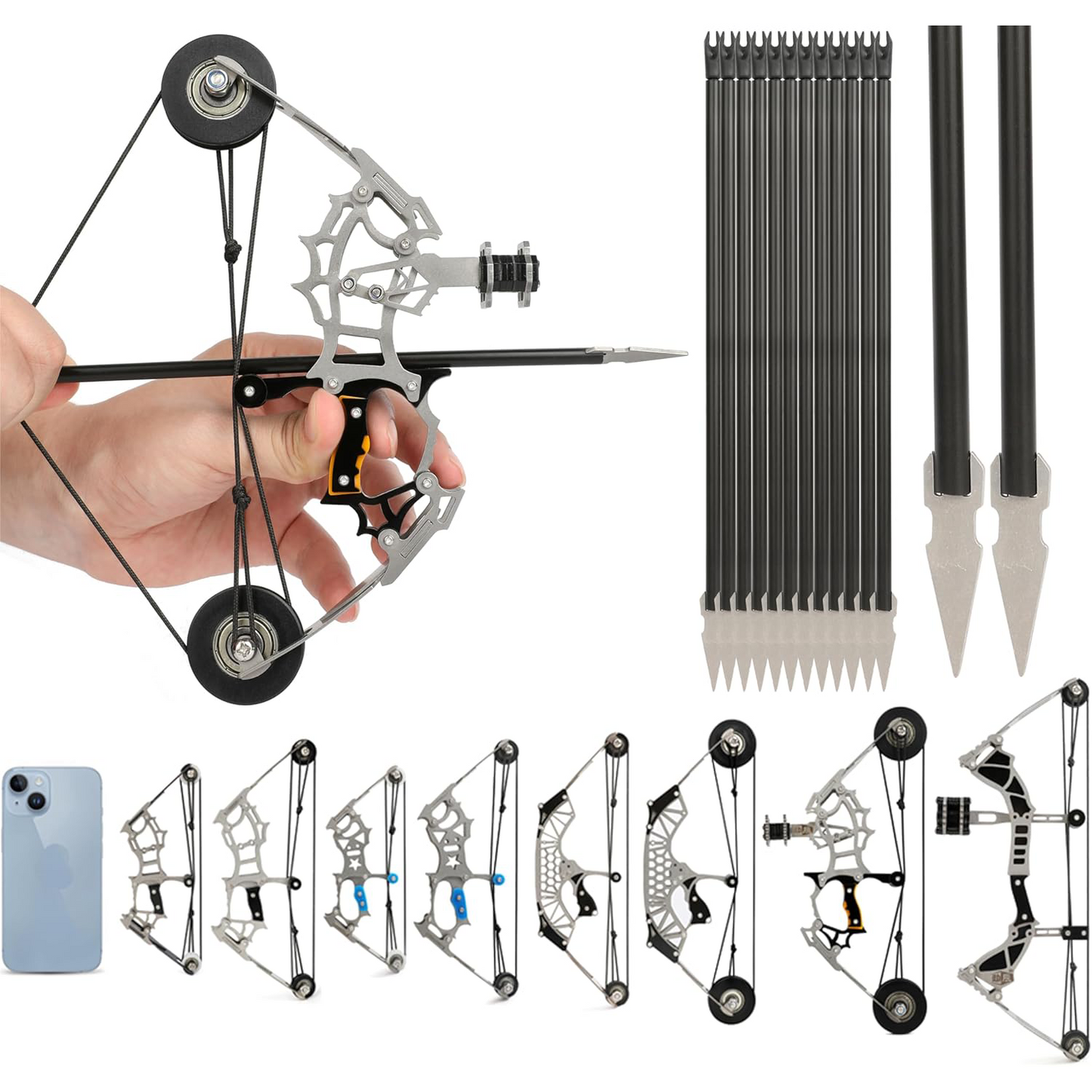 Compound Bow Archery Set – Durable Training Bow for Outdoor Shooting & Hunting