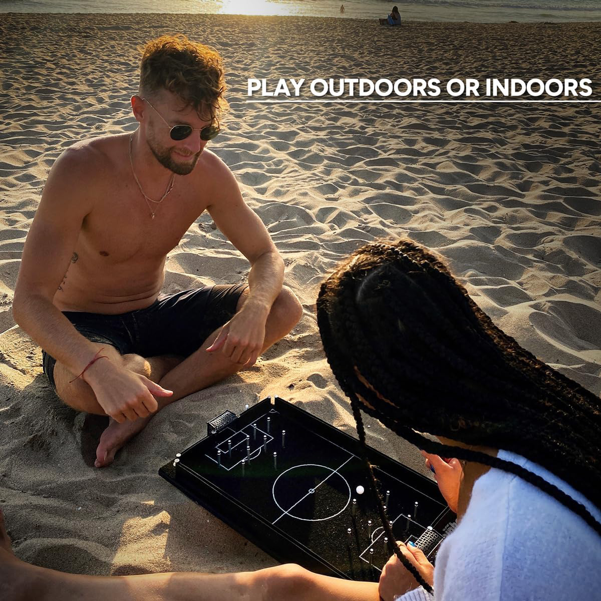 Mini Soccer Board Game – Portable Finger Flick Football for 2 Players