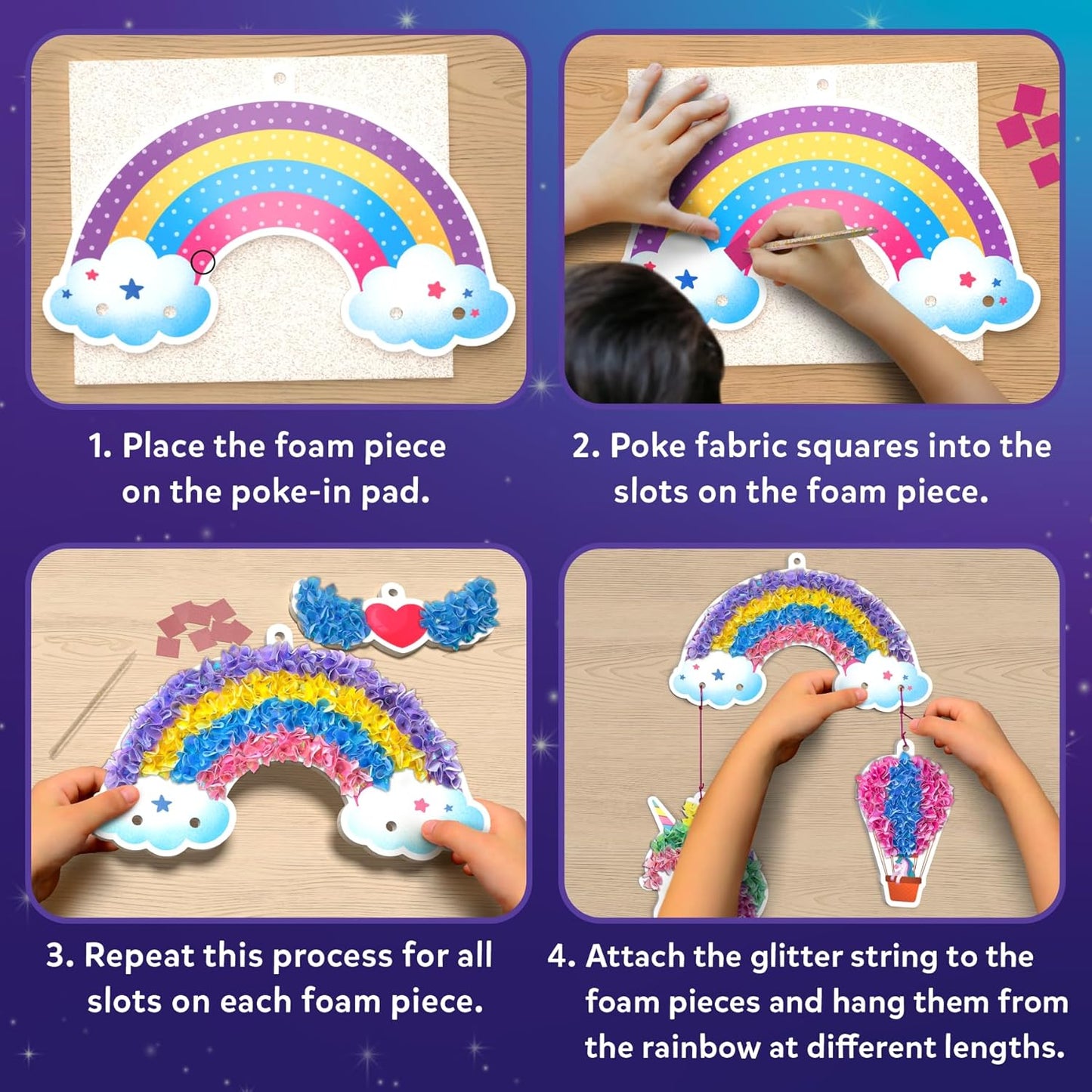 Poke-in Art – Magical Princesses, Mess-Free Creative Fun for Kids