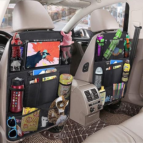 Multi-Functional Car Seat Back Organizer – Large Capacity Hanging Bag | Fits All Vehicles, Durable & Waterproof