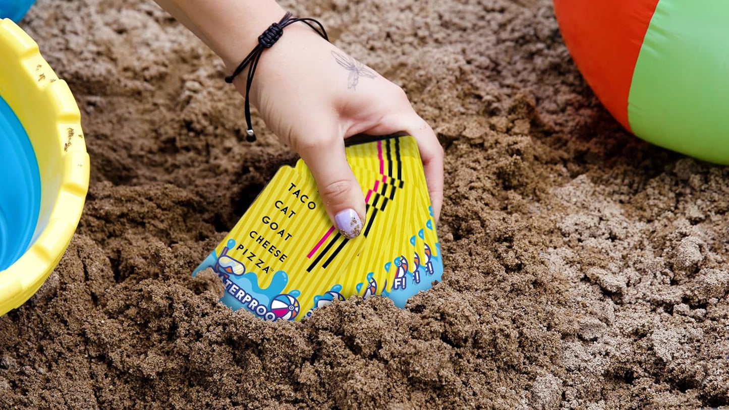 Taco Cat Goat Cheese Pizza Waterproof Card Game – Family Fun | Ages 8+