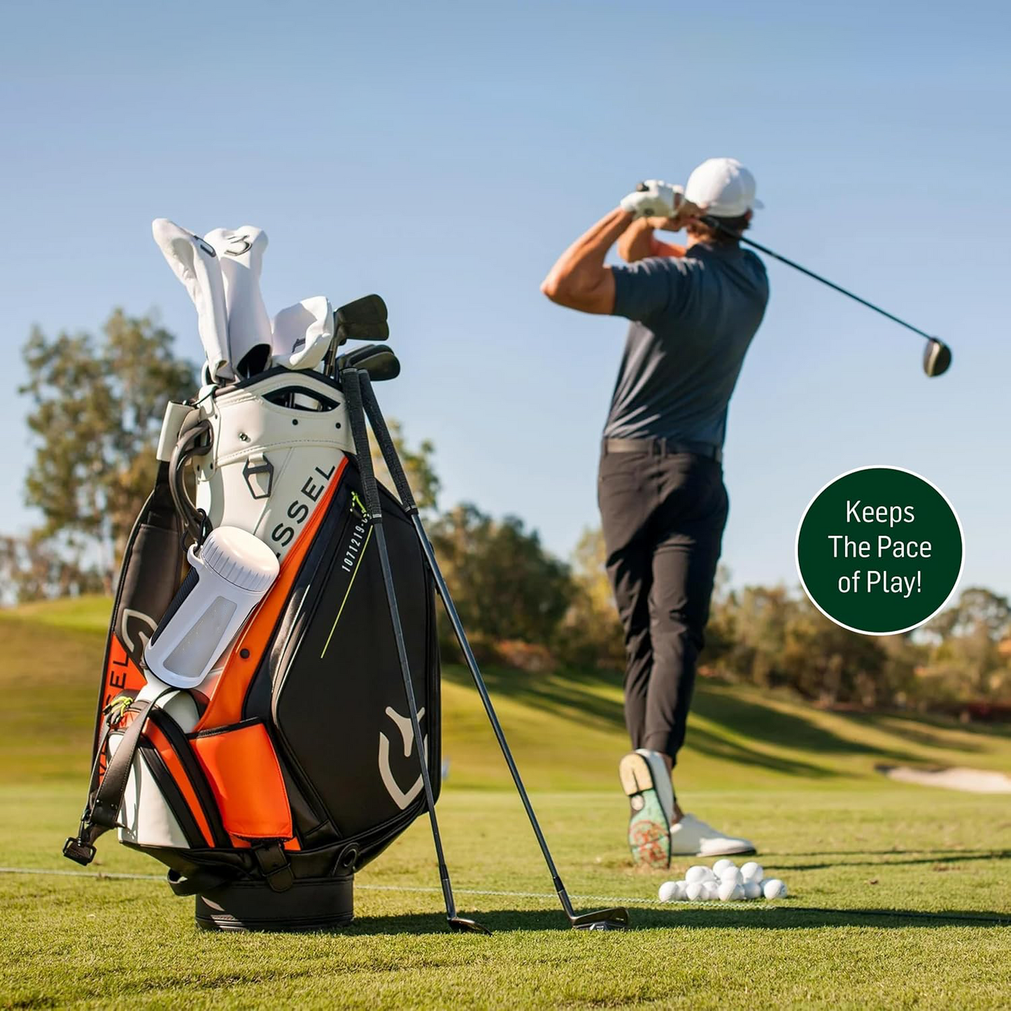 Portable Golf Ball Cleaner – Ultimate Personal Golf Ball Washer for Golfers On-the-Go