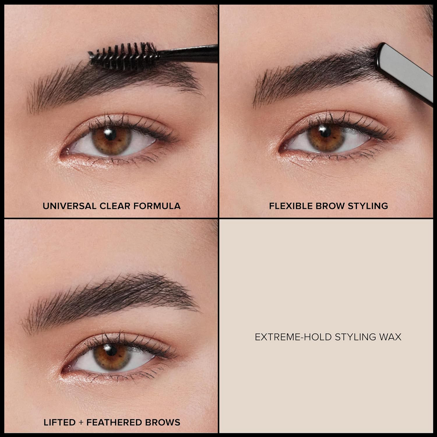 Eyebrow Styling Wax – Long-Lasting Transparent Brow Setter for All Skin Tones