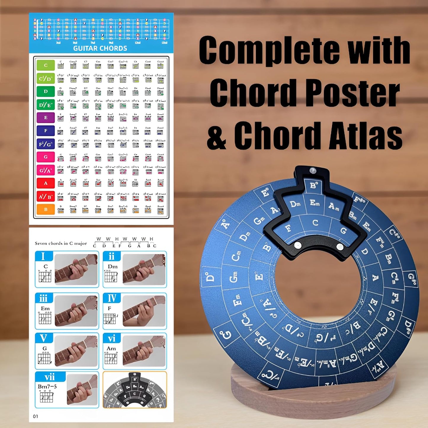 Circle of Fifths Metal Music Tool – Includes Guitar Chord Chart
