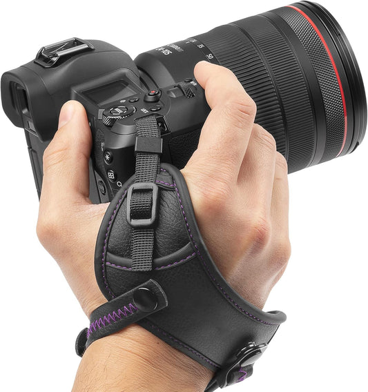 Camera Wrist Strap – Padded Camera Grip Hand Strap for DSLR & Mirrorless Cameras