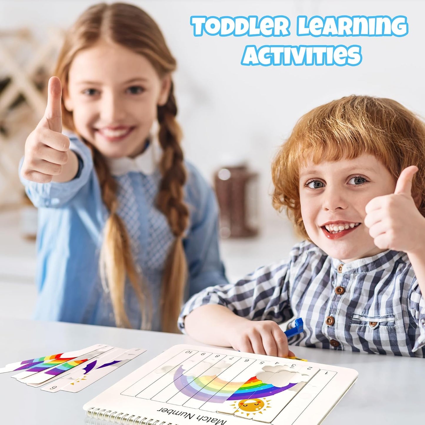 Montessori Busy Book for Toddlers | Sensory Education Toy for Autism