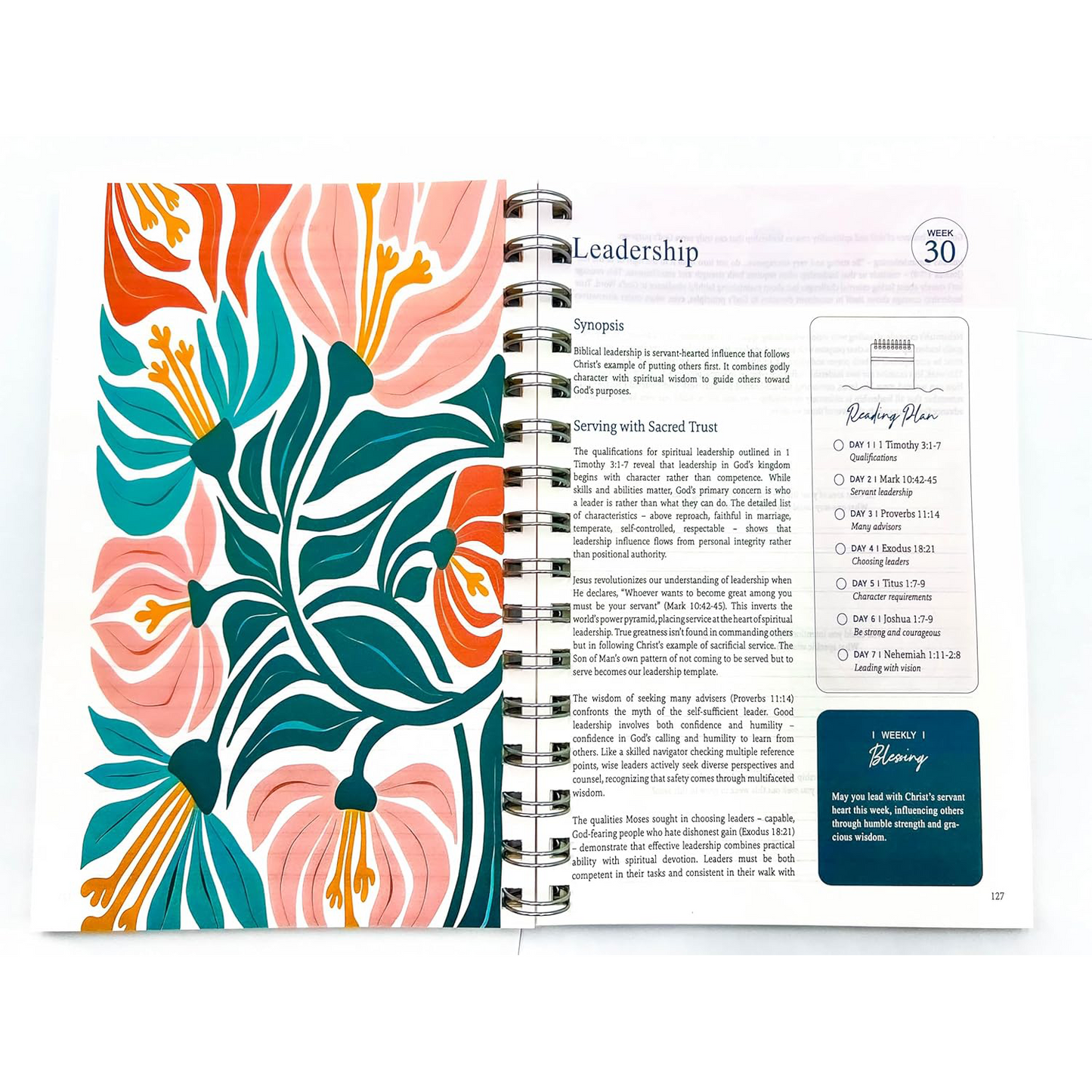 Women’s One-Year Bible Study – 52-Week Devotional Journal (Spiral Bound, NIV)