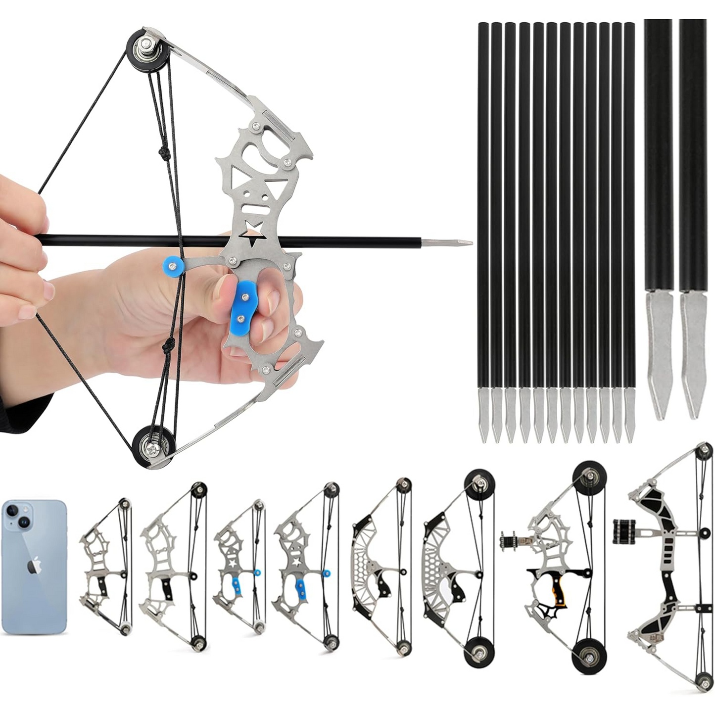 Compound Bow Archery Set – Durable Training Bow for Outdoor Shooting & Hunting