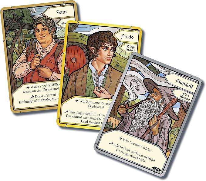 The Lord of the Rings: Fellowship of the Ring – Trick-taking Cooperative Card Adventure | 1-4 Player Strategic Board Game, Relive the Epic Journey in Middle-earth
