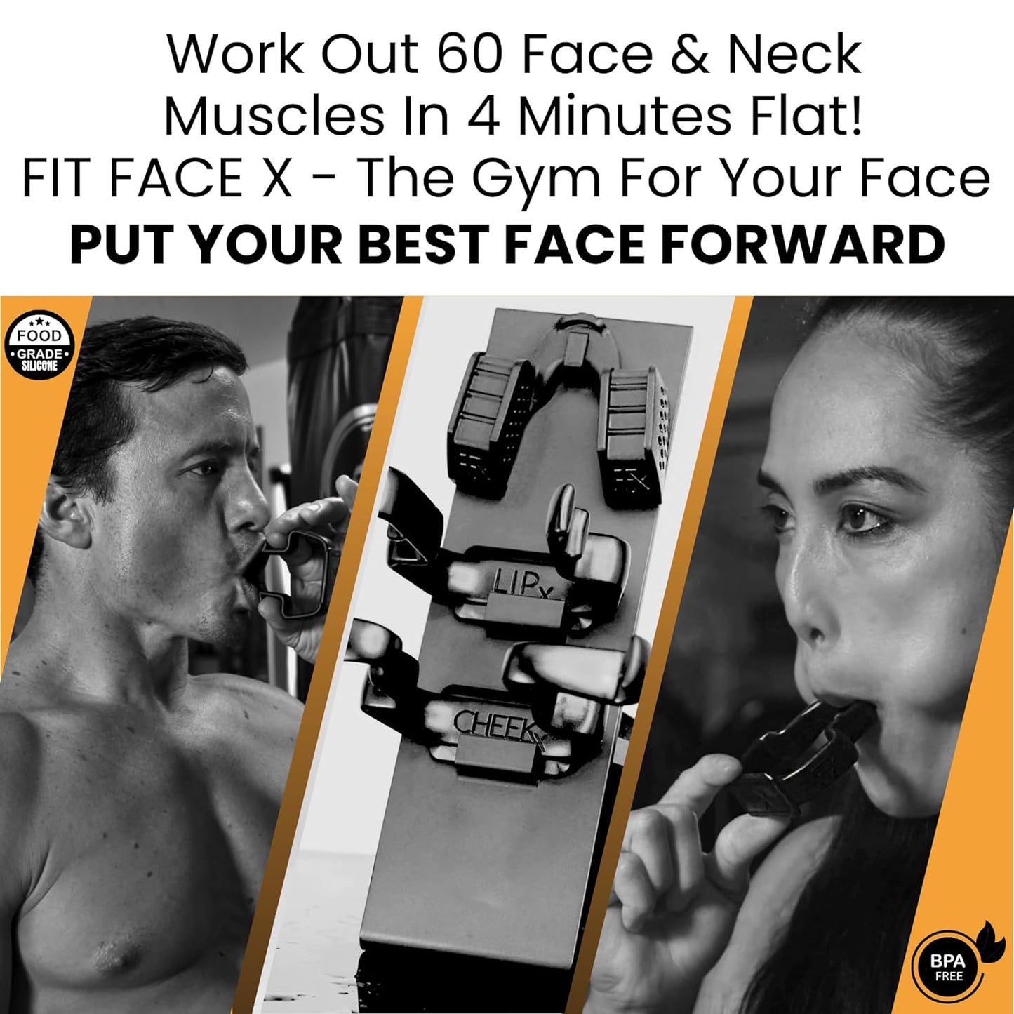 Face Sculpting Gym Kit – 4 Tools for a Complete Facial Workout
