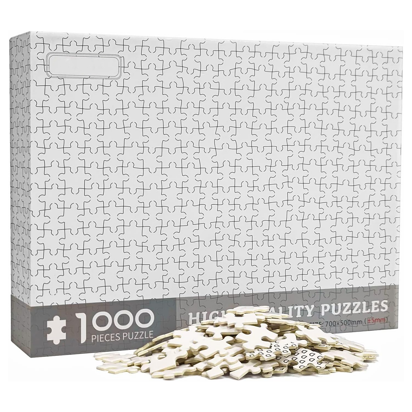 1000 Pieces Blank Puzzle – Ultimate Challenge for Adults and Teens