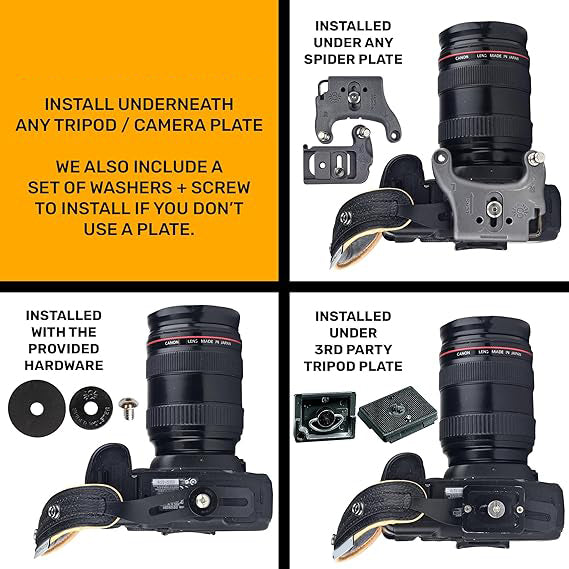 Camera Wrist Strap V2 – With Snap Button and Optional Wrist Strap – Compatible