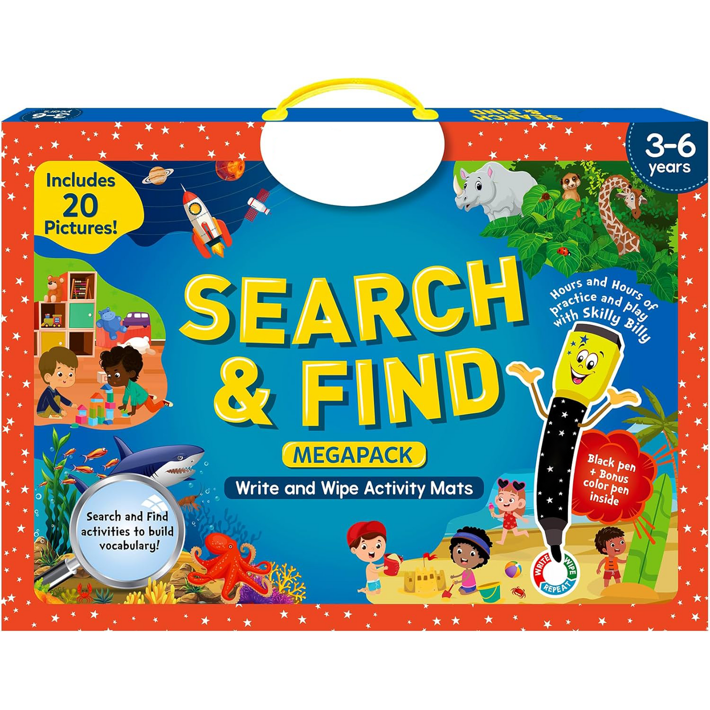 Search & Find Educational Game – Reusable Preschool Learning Activity