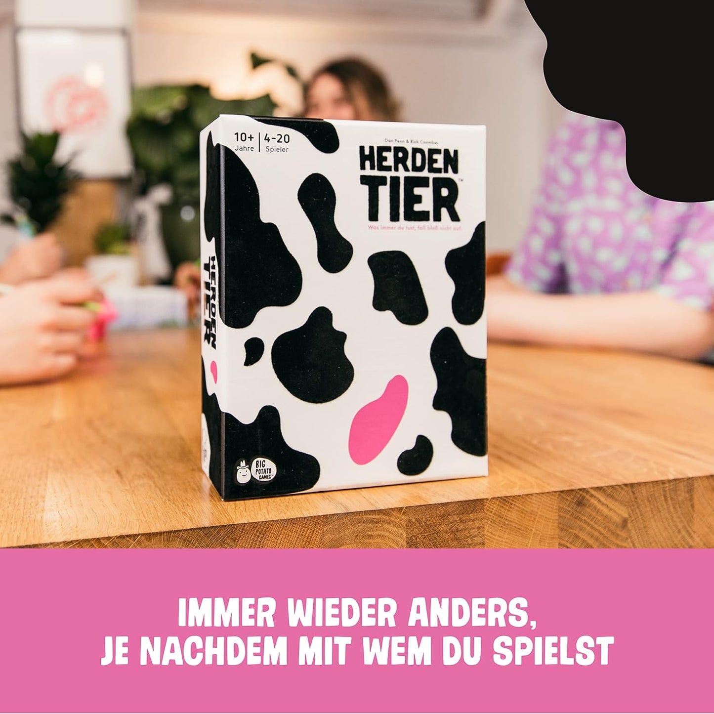 Party Game – Fun Family & Friends Card Game | 180 Questions, Tokens & Accessories Included