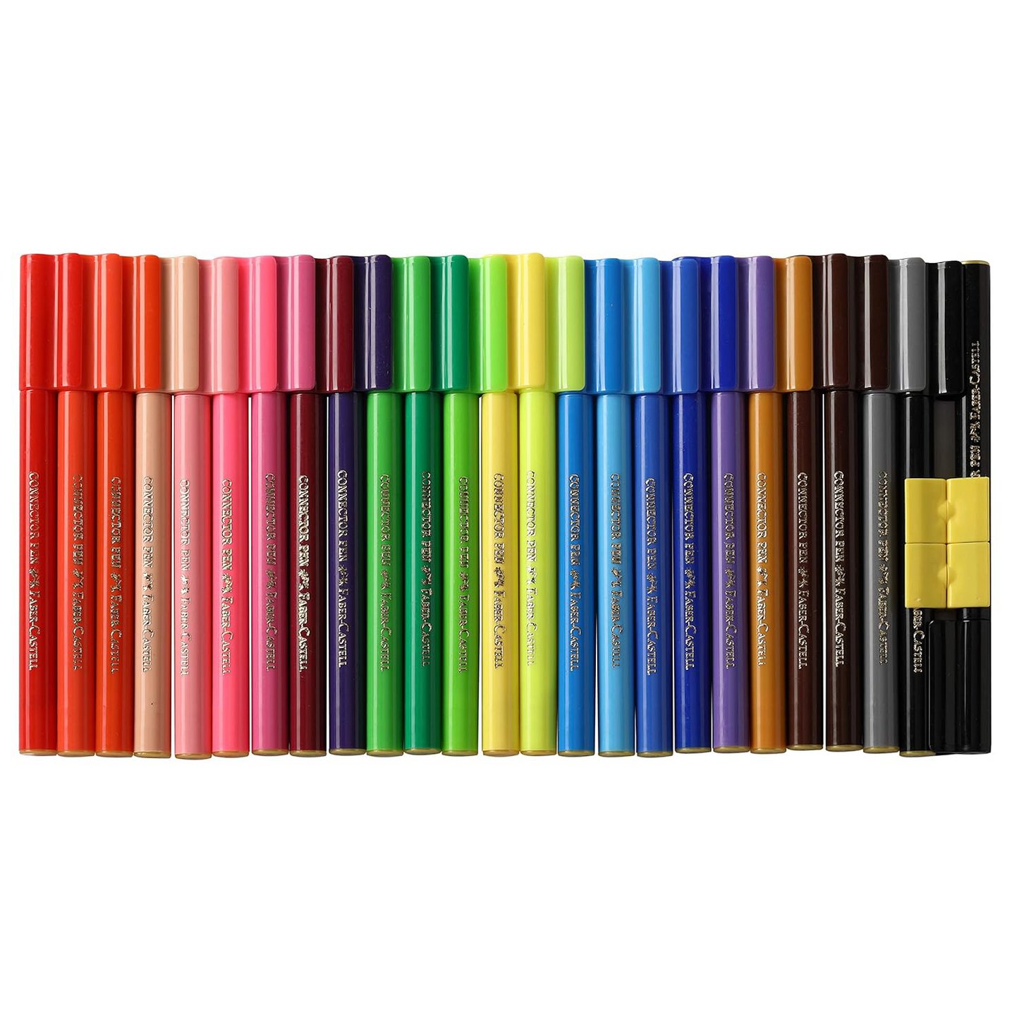 18-Pack Connector Pens – Bright & Vivid Colors for Creative Fun