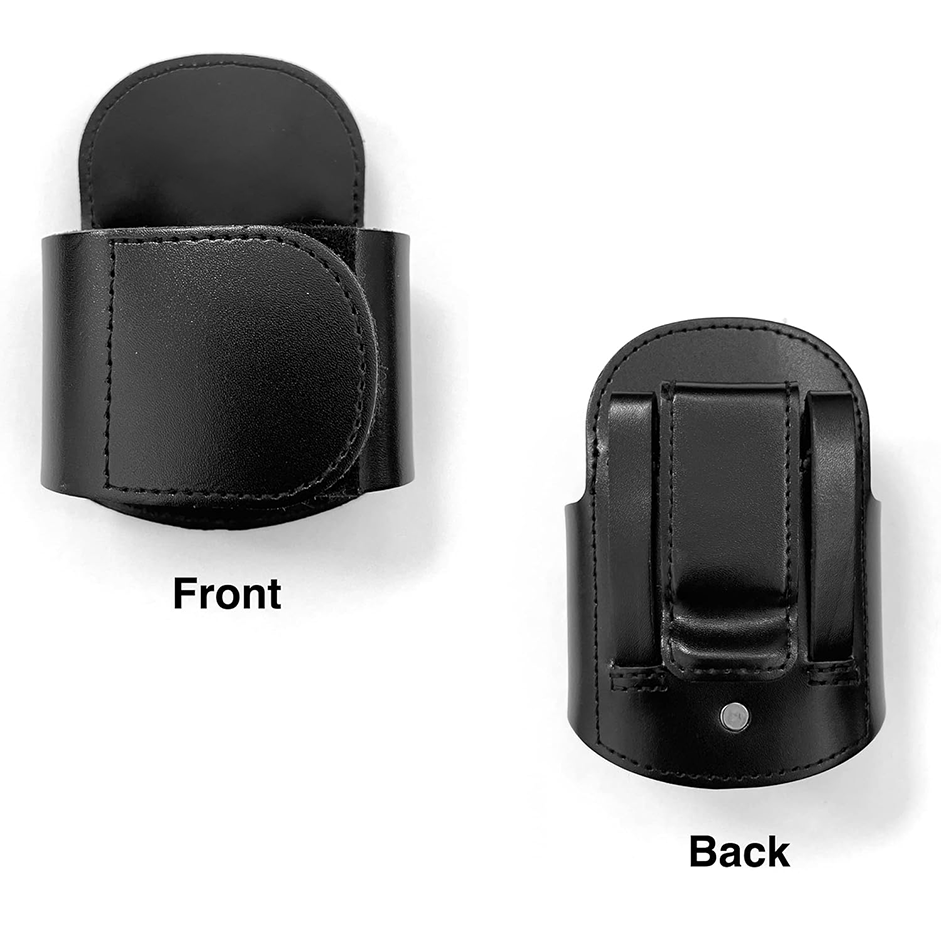 Stethoscope Holder thick 1/8" leather with velcro closure