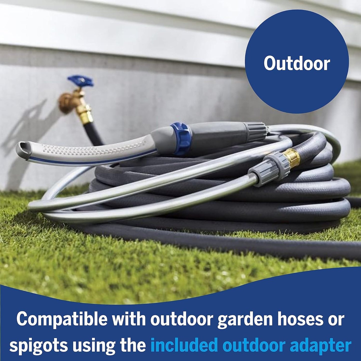 Pet Wand Pro Dog Shower Sprayer with Hose