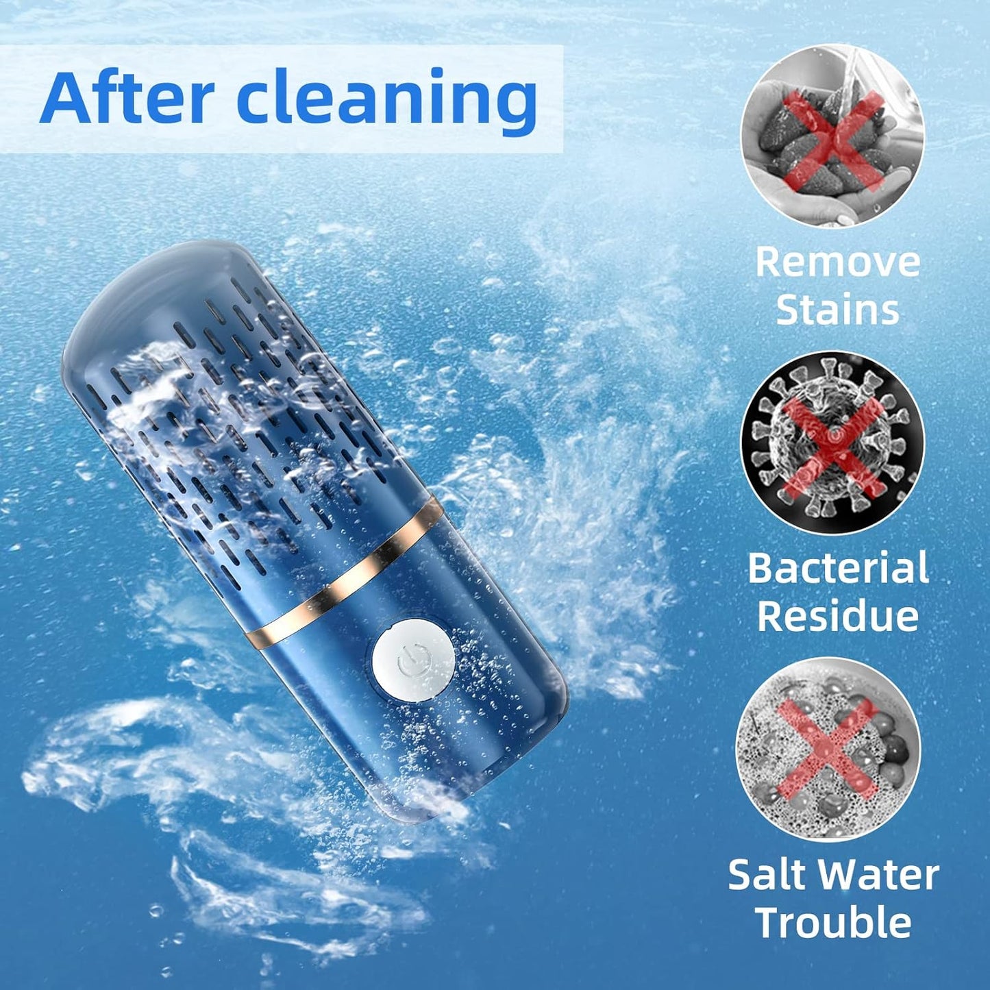 Fruit & Vegetable Washing Machine – USB Wireless Food Purifier