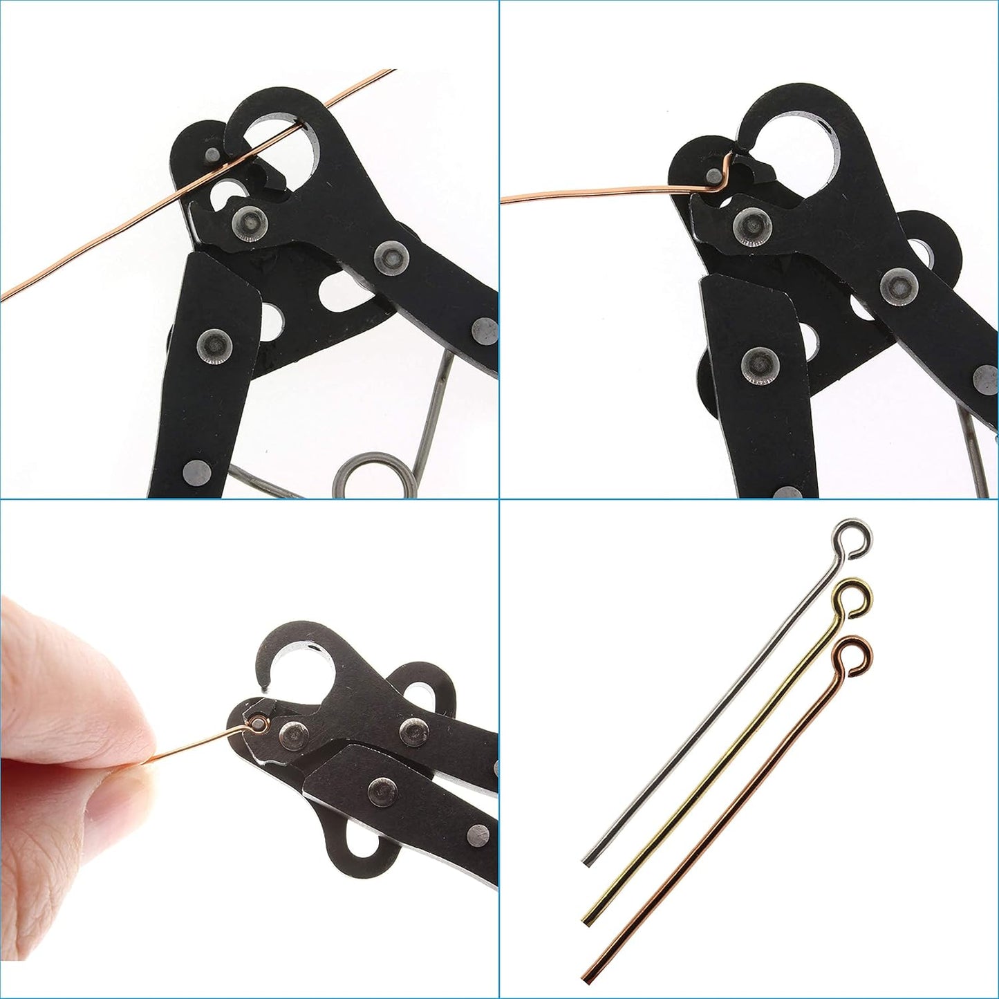 One-Step Bead Wire Looping Tool – For Consistent 1.5mm Loops with 18-26 Gauge Craft Wire