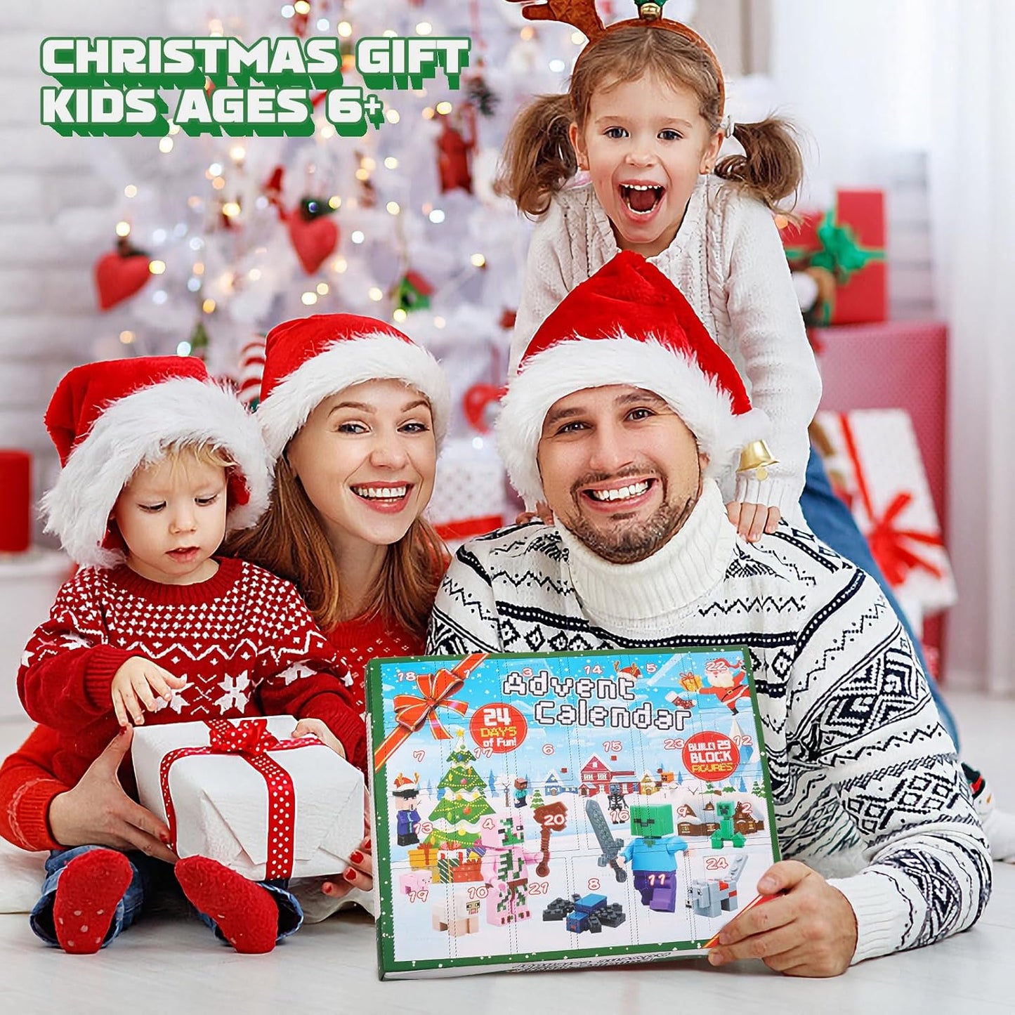 2025 Christmas Advent Calendar – 24-Day Countdown with 29 Toy Figures