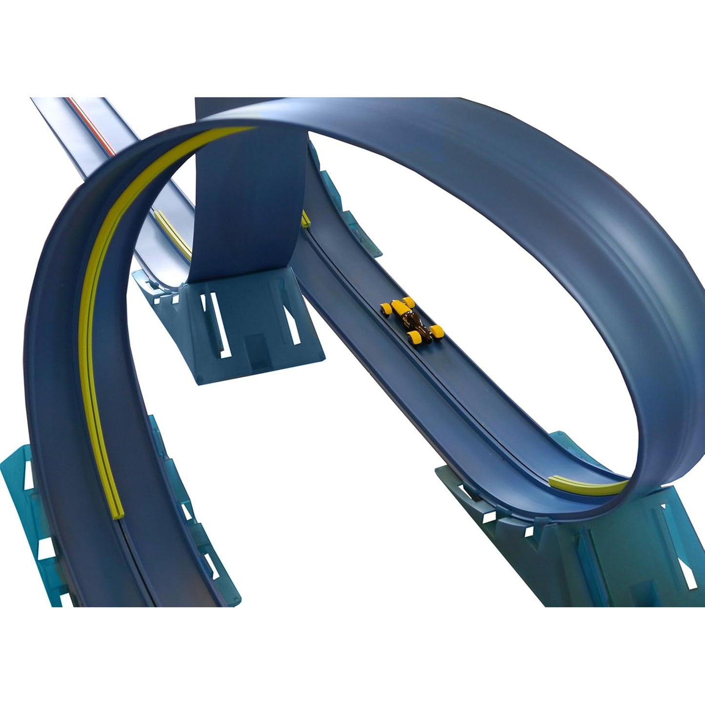 DIY Double Track Car Stunt Set –  PVC Soft Track with 4 Cars