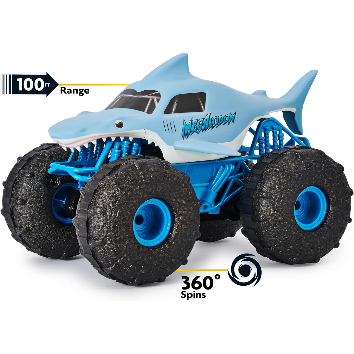 Megalodon STORM RC Monster Truck – All-Terrain & Amphibious Power