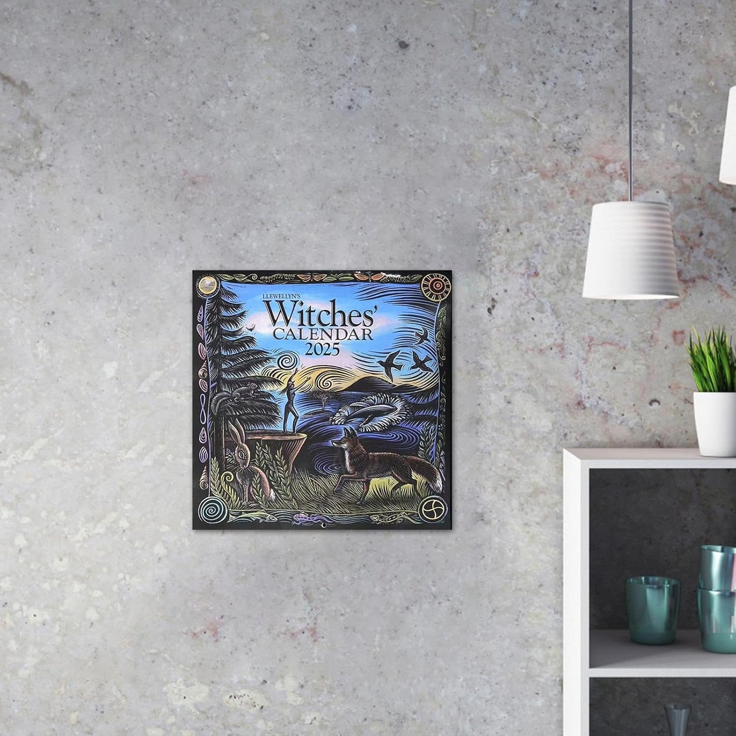 2026 Witches’ Calendar – Inspiring Pagan & Wiccan Guide with Artwork and Rituals