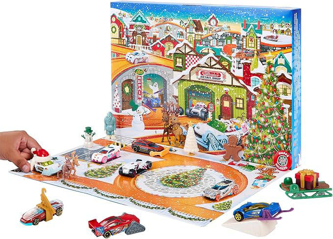 2025 Advent Calendar – Toy Car & Playset Countdown with 24 Surprises
