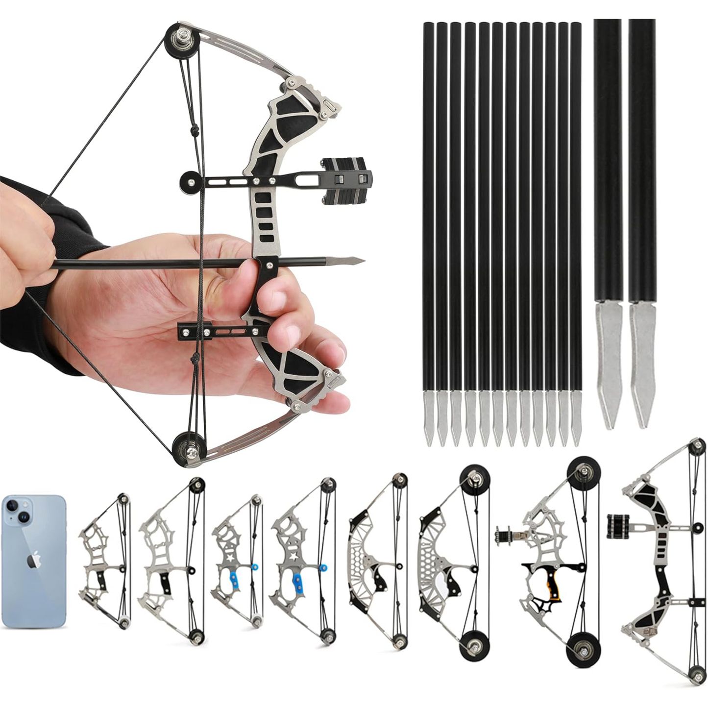 Compound Bow Archery Set – Durable Training Bow for Outdoor Shooting & Hunting