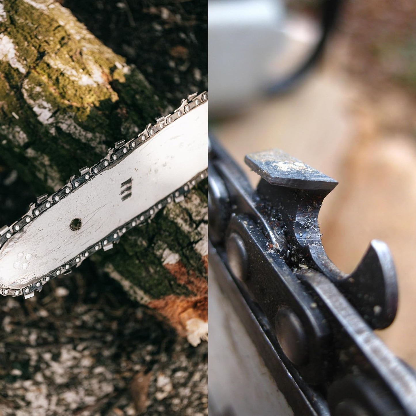 Chainsaw Sharpener – 5 Grinding Heads, Portable Manual Crank Chainsaw Sharpener