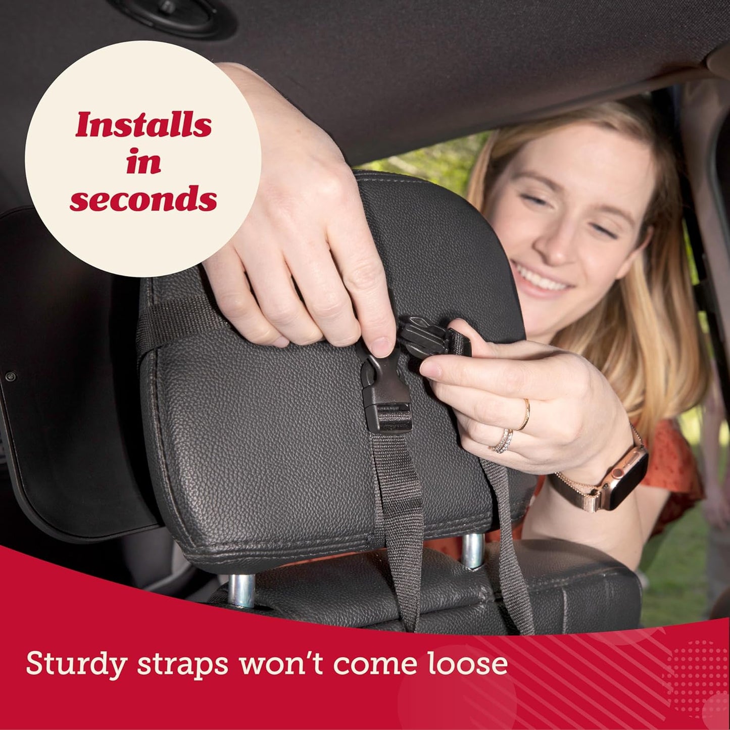 Baby Car Mirror – 11.5 Inch Wide View Rear-Facing Mirror with Shatterproof