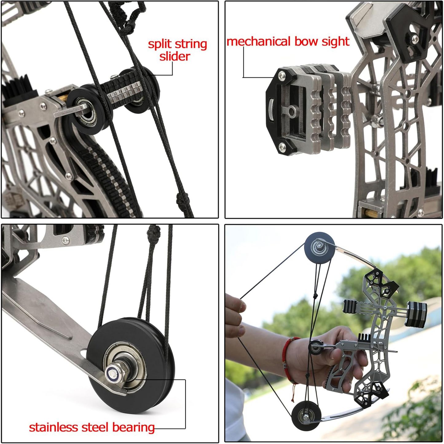 Compound Bow Archery Set – Durable Training Bow for Outdoor Shooting & Hunting