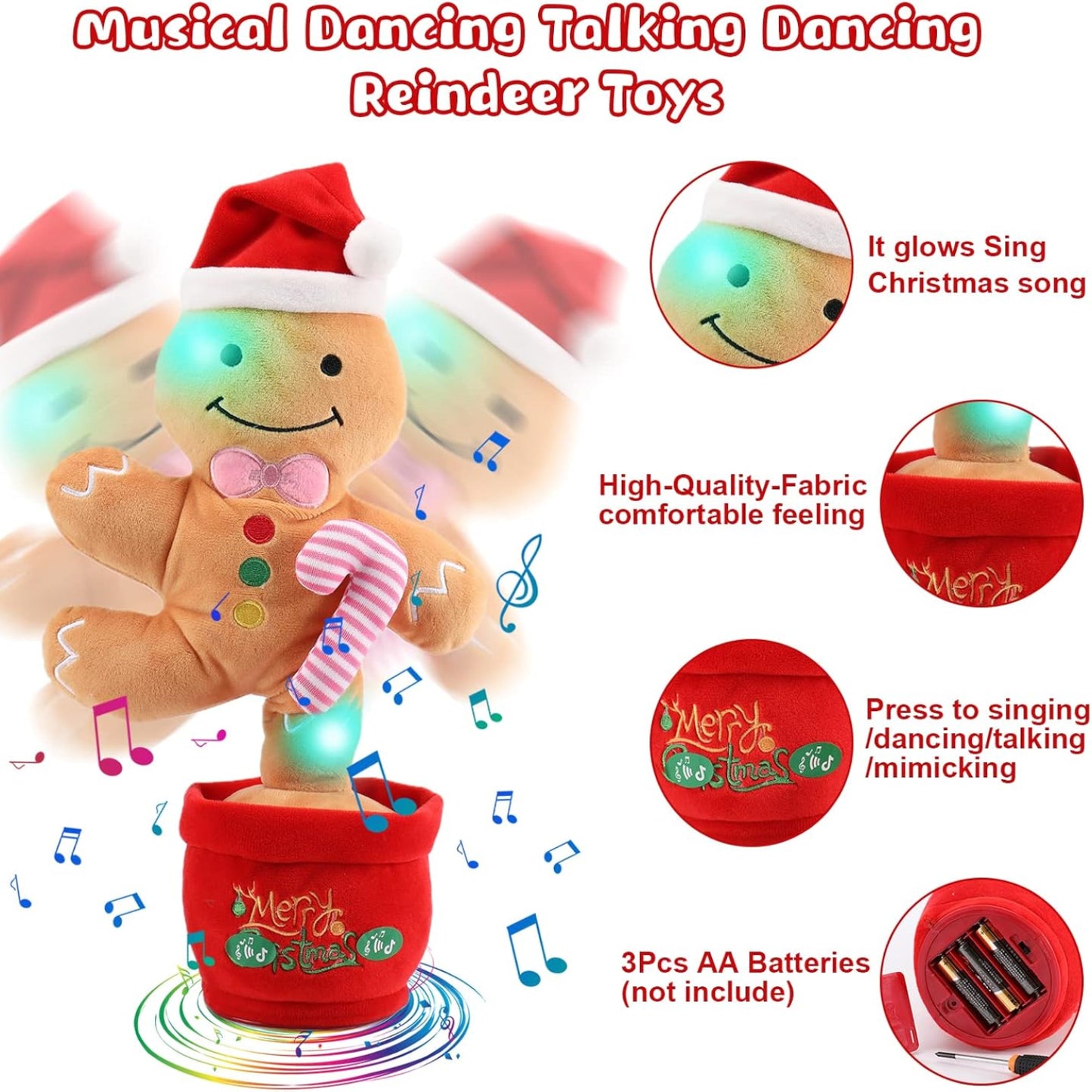 Dancing Giraffe Plush – Sing, Dance, Repeat & Light Up