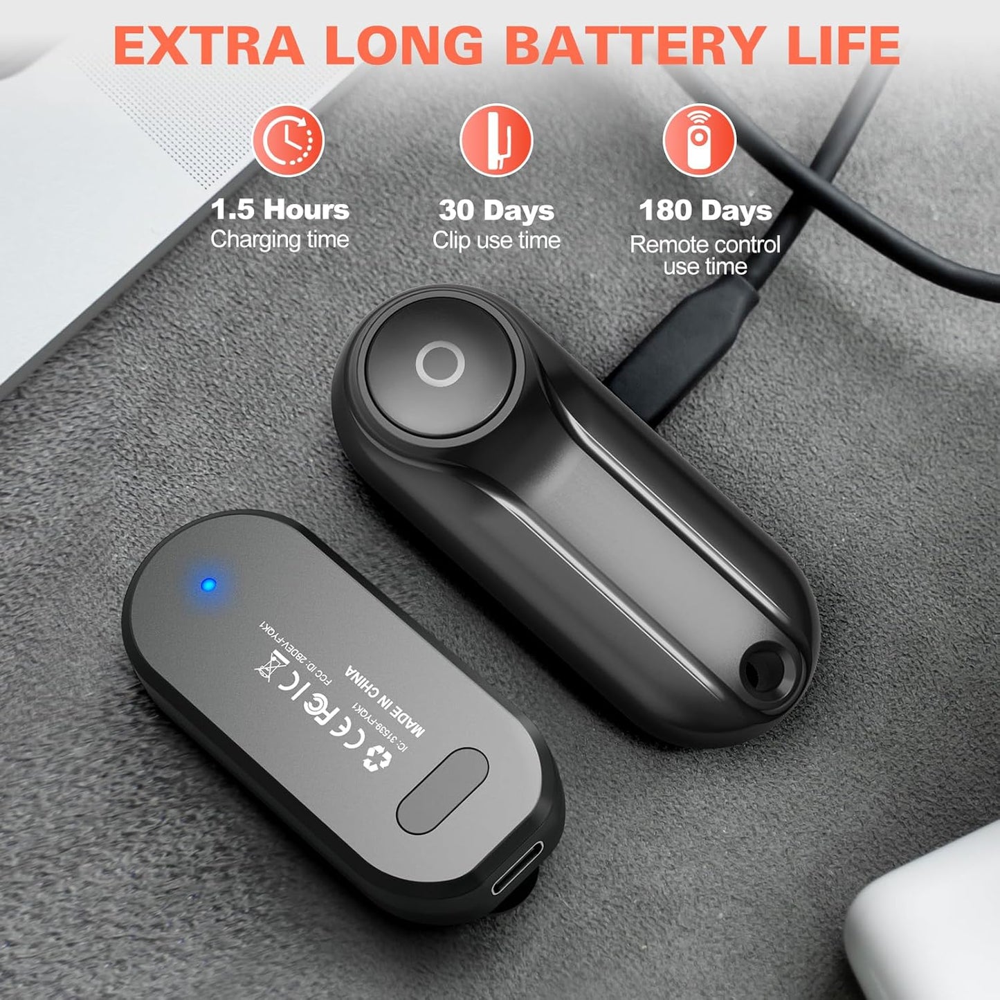 Remote Page Turner Ring for Kindle Paperwhite, Oasis, Scribe, Kobo Thick Case Compatible