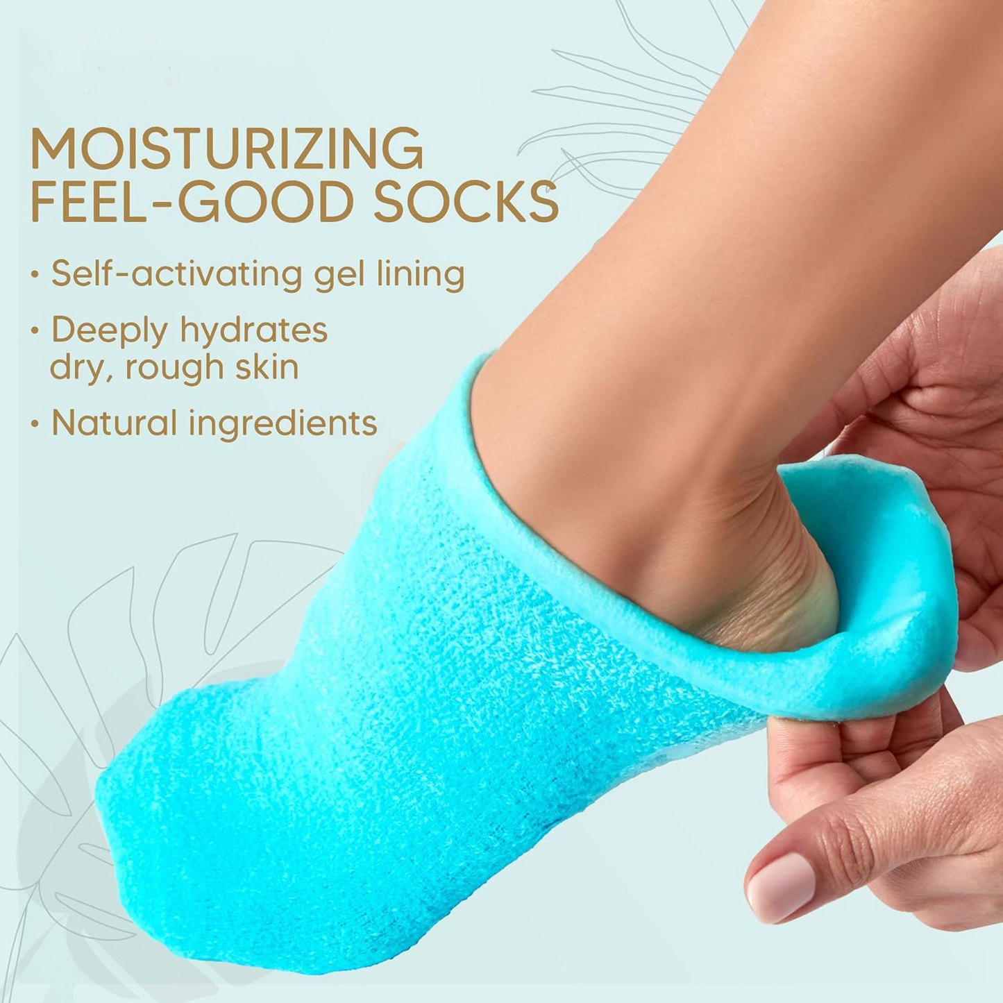 Moisturizing Socks - Gel Silicone Aloe Spa Socks