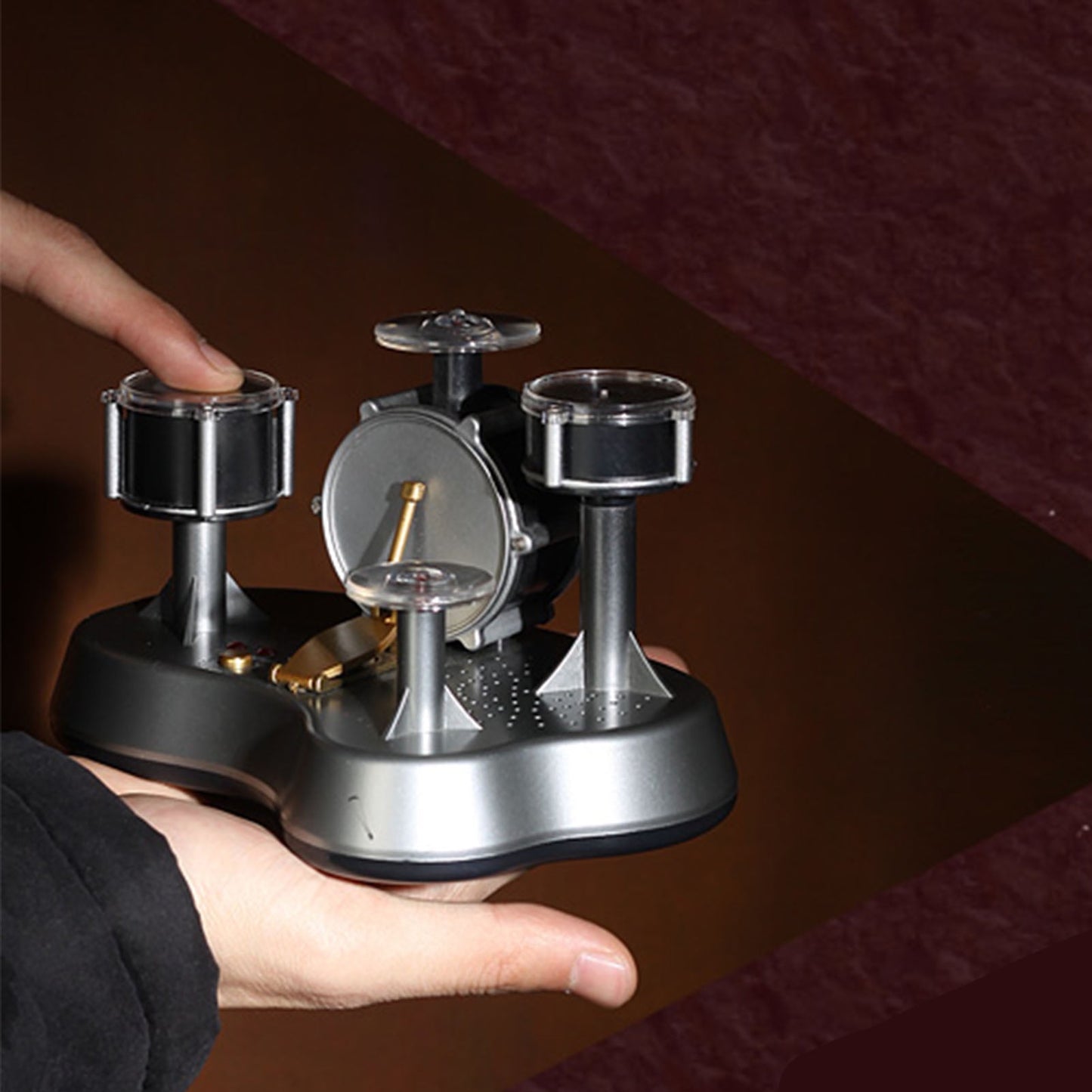 Mini Drum Set – Compact Finger Drums with Stable Base