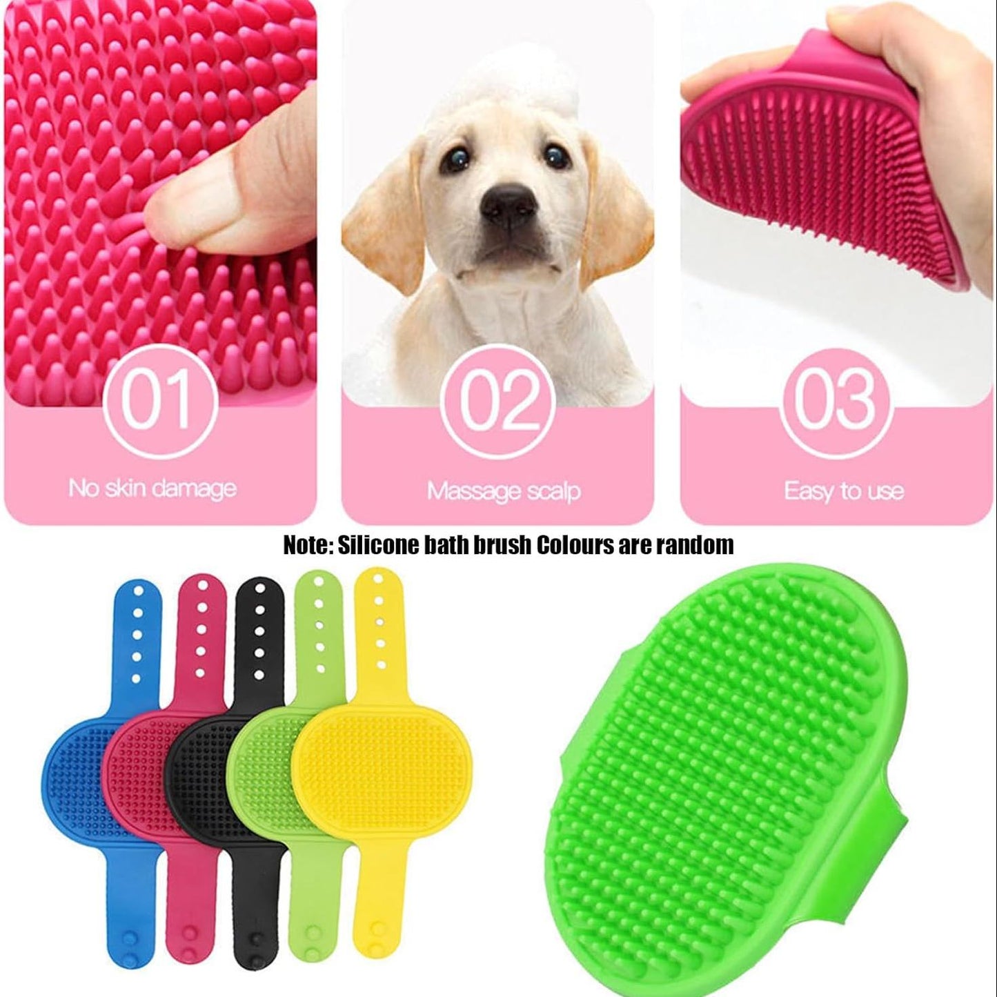 Adjustable Multi-Functional Cat Grooming Shower Net – Pet Bath Bag