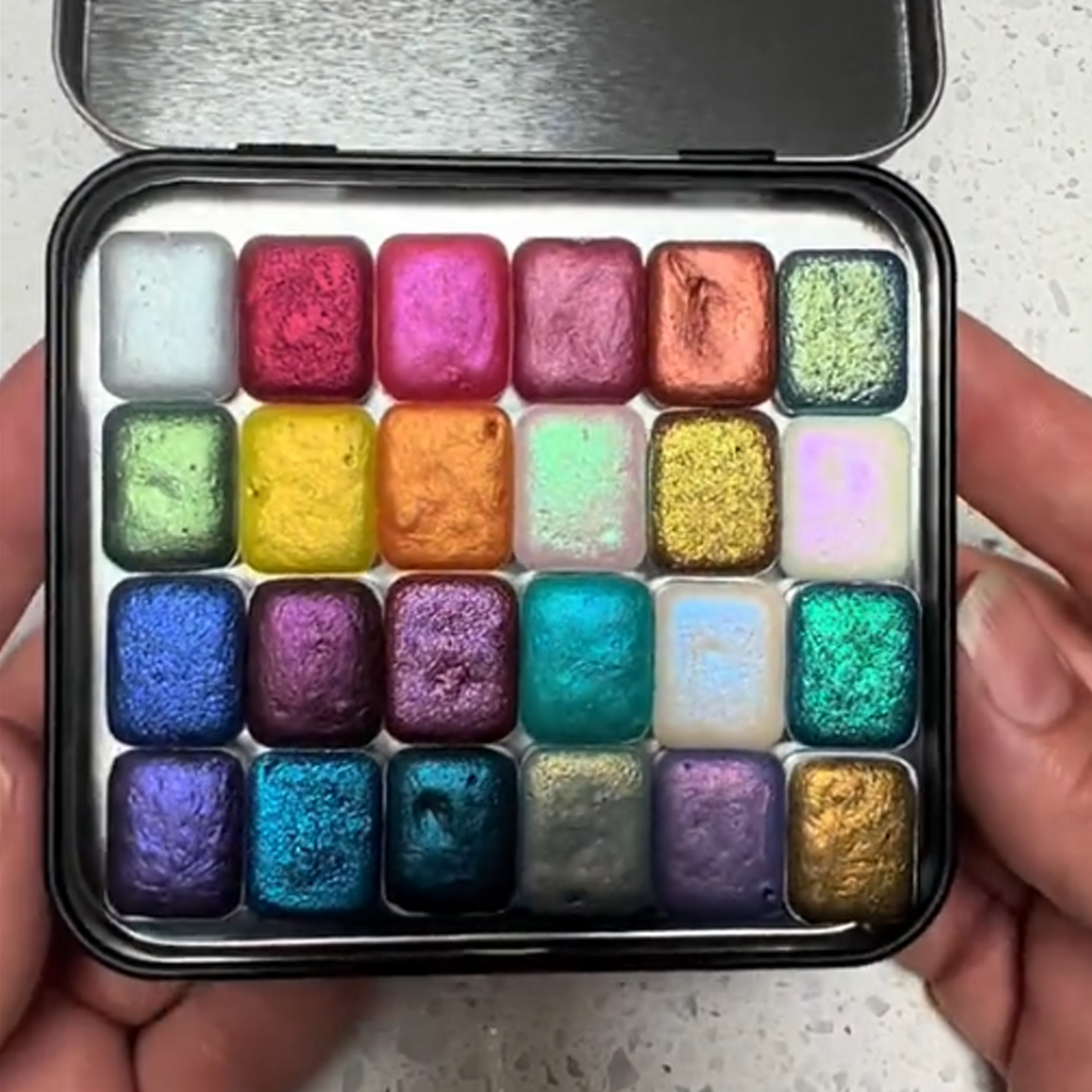 Watercolor Advent Calendar – 24 New Limited Edition Colors