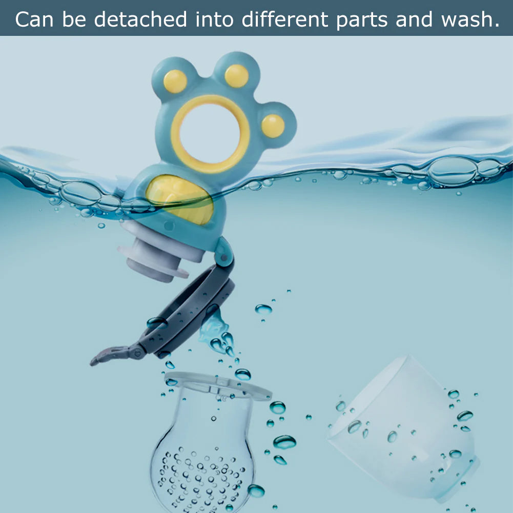 Baby Fruit Food Feeder Pacifier Set – 2 Pack Teething Toys