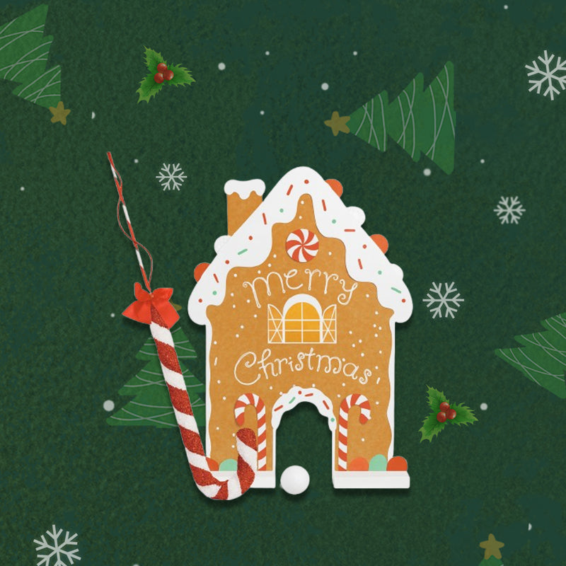 Gingerbread Golf Game Set – Bring Holiday Fun to Every Home