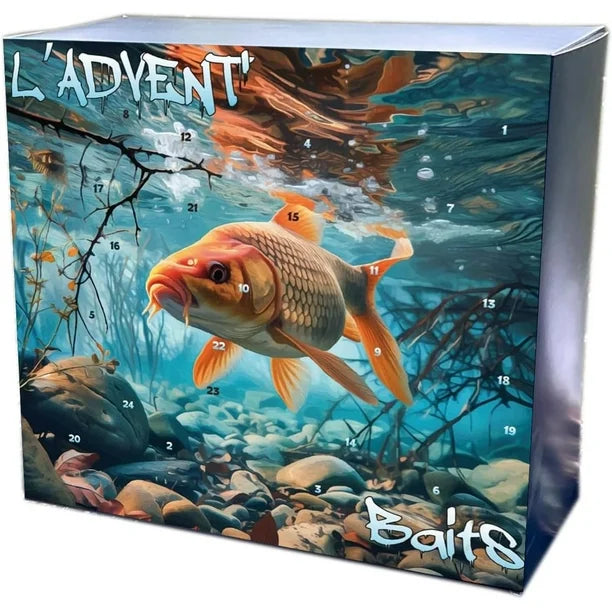 Fishing Advent Calendar – Lure Gift Set for Christmas, Perfect Holiday Gift for Anglers
