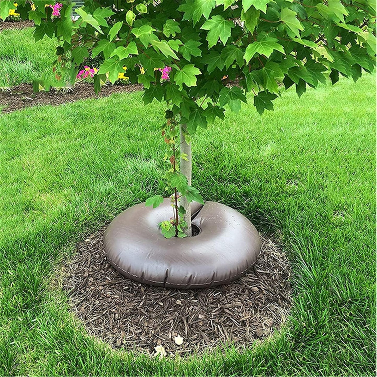 15-Gallon Tree Watering Ring – Slow Release Irrigation Made Easy