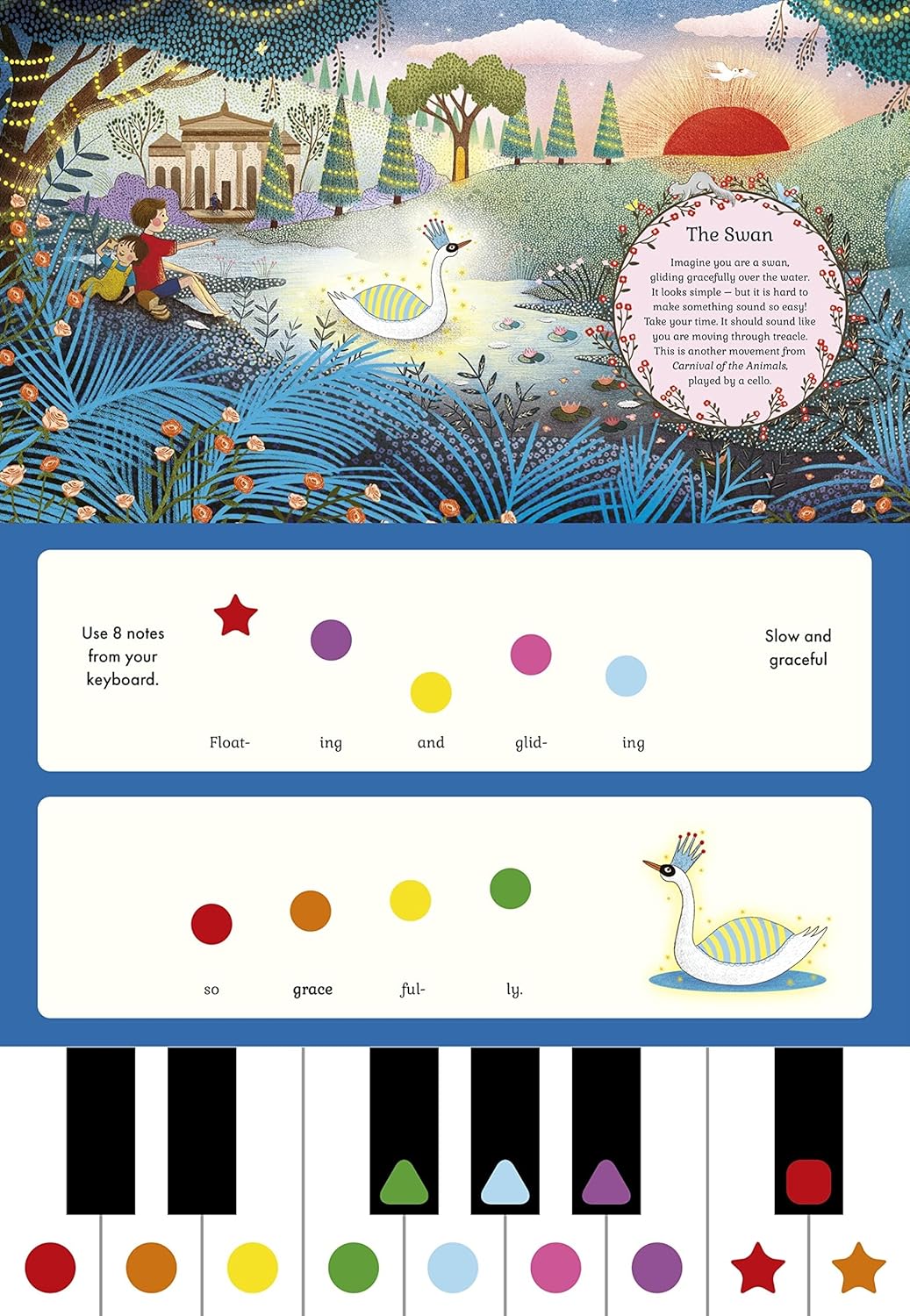 Musical Play-Along Book – Illustrated Beginner Piano Storybook with 8 Classical Melodies