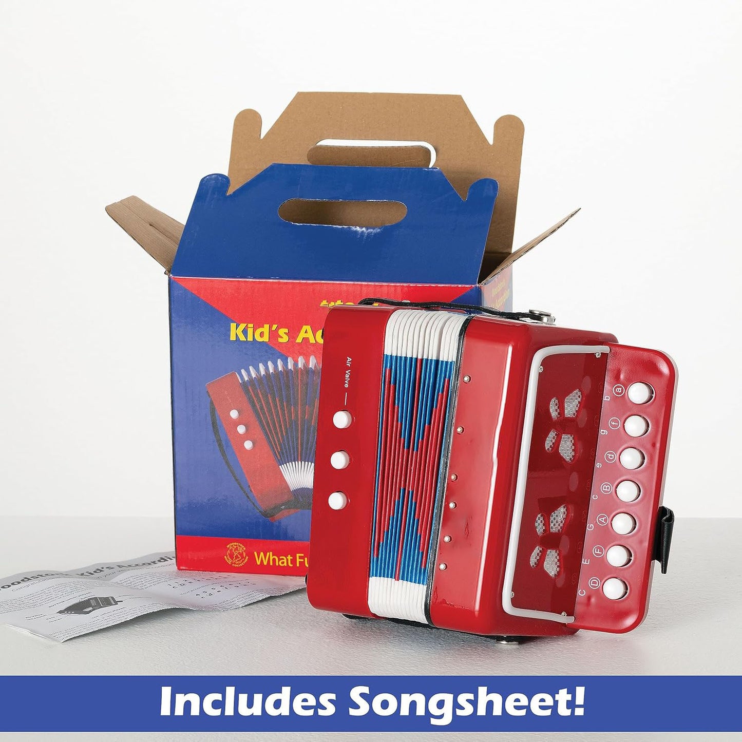 Children’s Accordion – Beginner Musical Toy for Ages 3+ | Educational Gift to Inspire Creativity and Love for Music