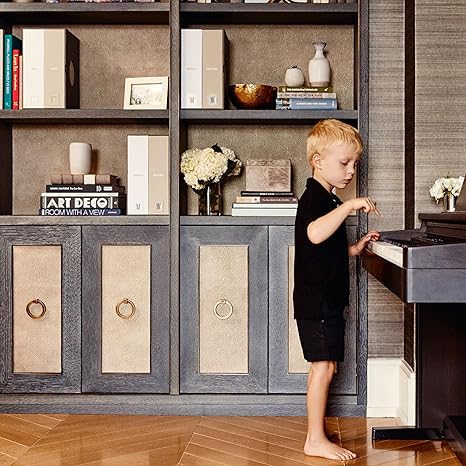 Deluxe Baby Keepsake Box – Fabric-Bound Memory Organizer with Labeled Drawers | Acid-Free Storage for Newborn Memories