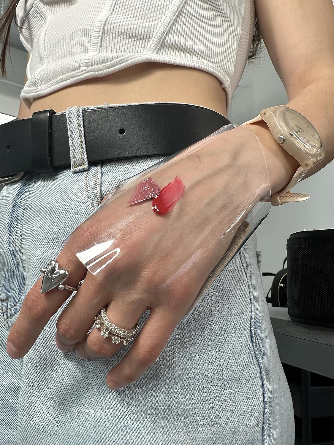 Artistic Makeup Palette Glove – Leather & Hypoallergenic Vinyl