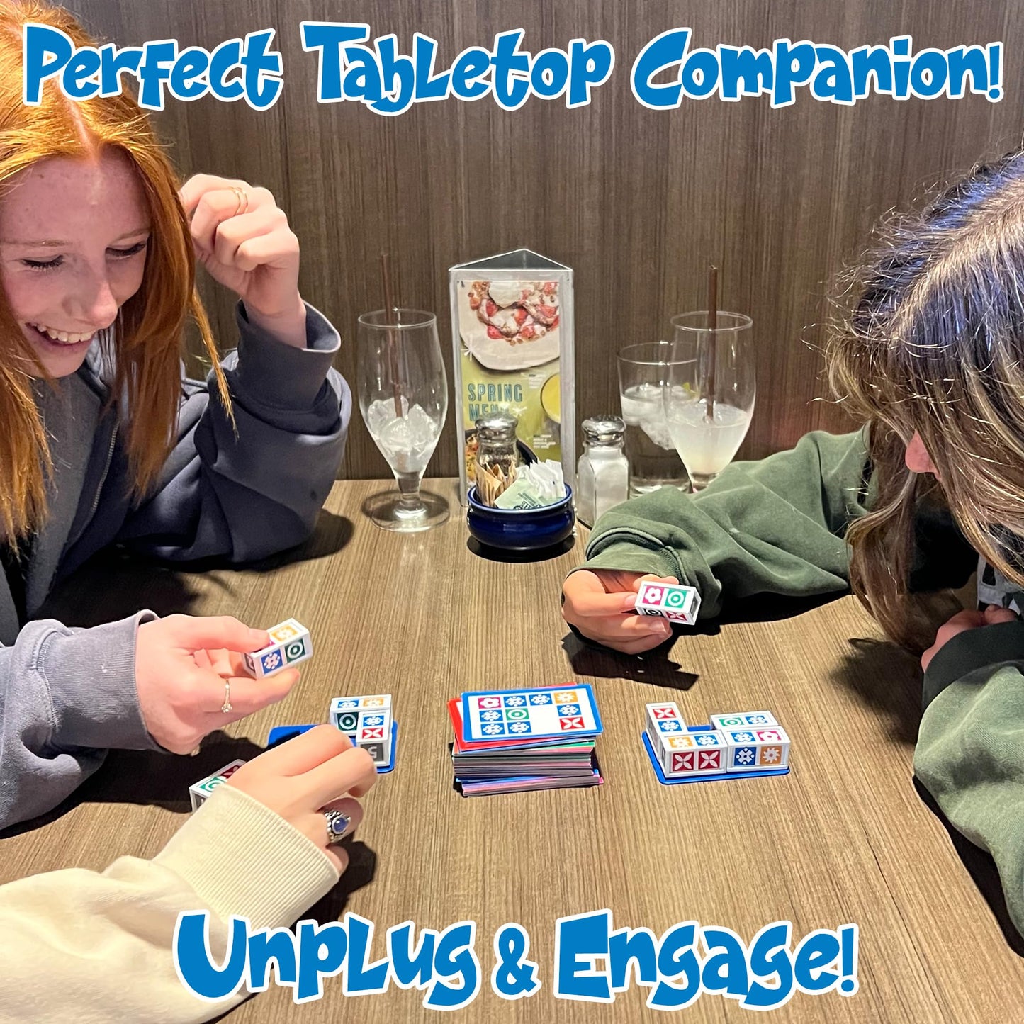 Portable Pattern Matching Puzzle Game – Mini Family Board Game for Travel & Home Play