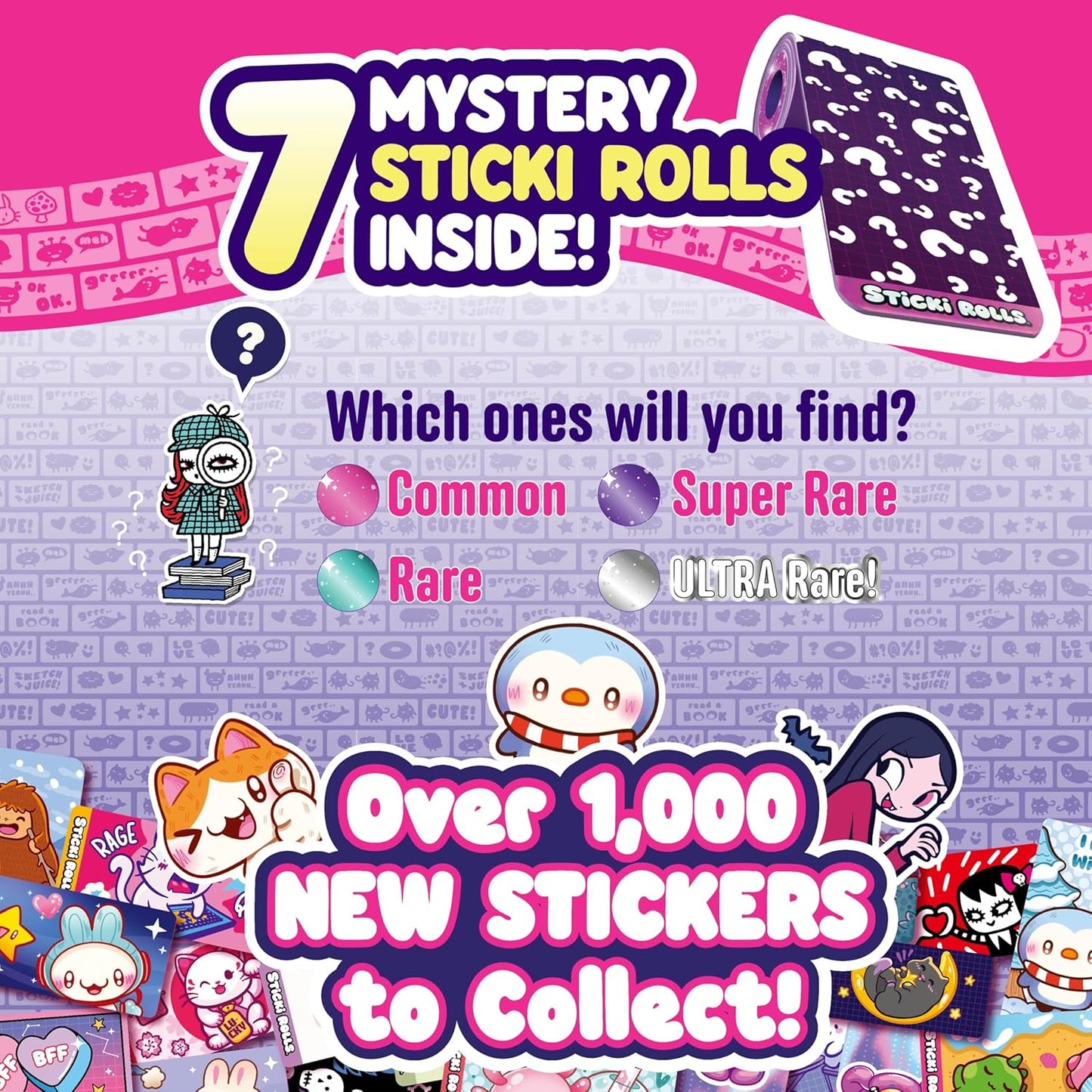 Wearable & Shareable Toy Sticker Bracelet + Collector Sticker Book