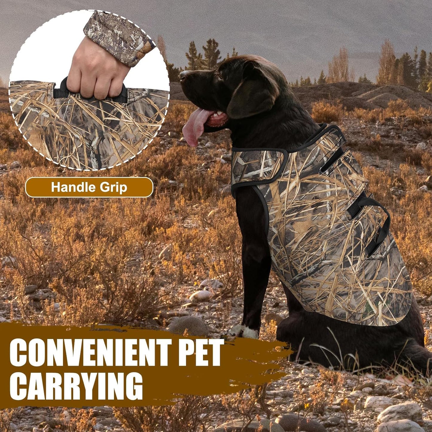 Adjustable Neoprene Hunting Vest for Dogs – Waterfowl, Jungle, and Duck Hunting Gear