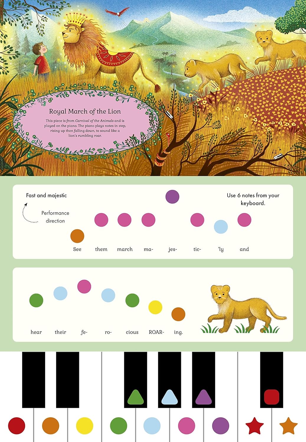 Musical Play-Along Book – Illustrated Beginner Piano Storybook with 8 Classical Melodies